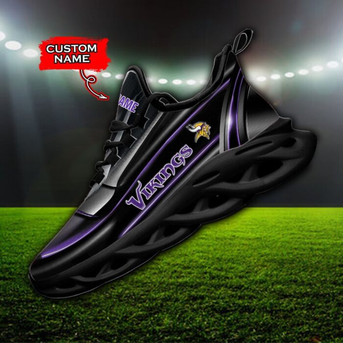 Custom Name Minnesota Vikings Personalized Max Soul Shoes 95