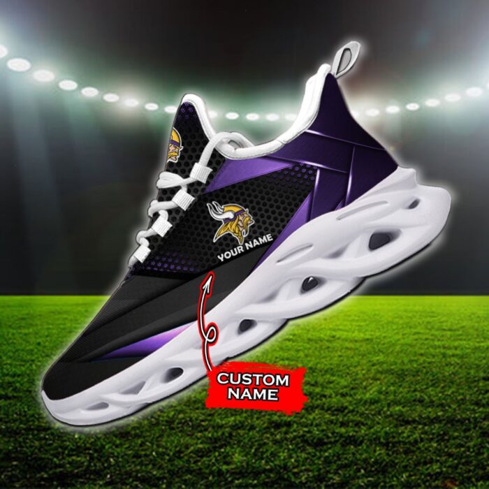 Custom Name Minnesota Vikings Personalized Max Soul Shoes C15 CH1