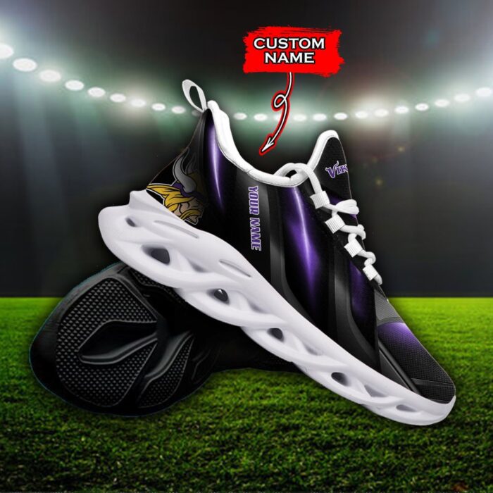 Custom Name Minnesota Vikings Personalized Max Soul Shoes Ver 1