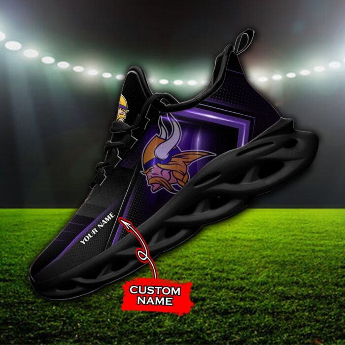 Custom Name Minnesota Vikings Personalized Max Soul Shoes Ver 2