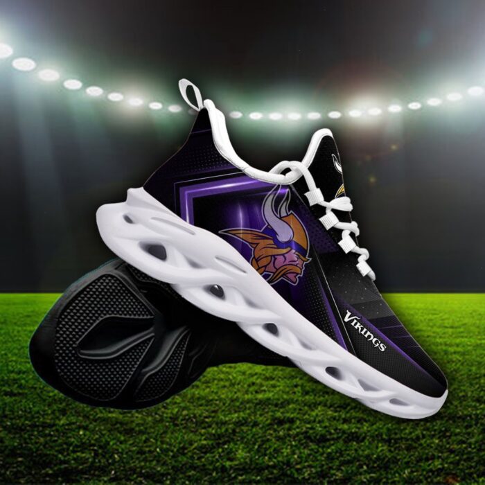 Custom Name Minnesota Vikings Personalized Max Soul Shoes Ver 2