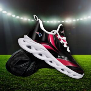 Custom Name New England Patriots Personalized Max Soul Shoes 84