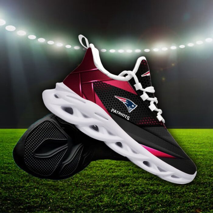 Custom Name New England Patriots Personalized Max Soul Shoes 87