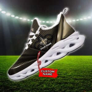 Custom Name New Orleans Saints Personalized Max Soul Shoes