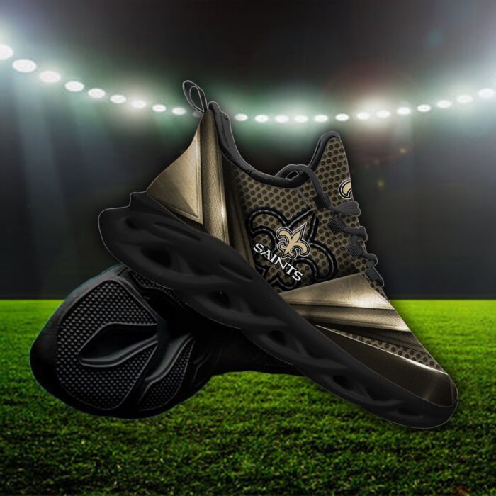 Custom Name New Orleans Saints Personalized Max Soul Shoes