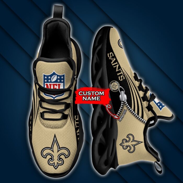 Custom Name New Orleans Saints Personalized Max Soul Shoes 75