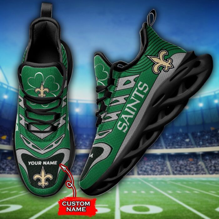 Custom Name New Orleans Saints Personalized Max Soul Shoes 76