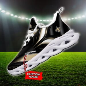 Custom Name New Orleans Saints Personalized Max Soul Shoes 84