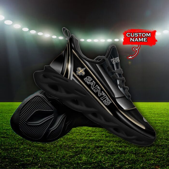 Custom Name New Orleans Saints Personalized Max Soul Shoes 95