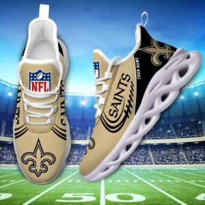 Custom Name New Orleans Saints Personalized Max Soul Shoes for Fan