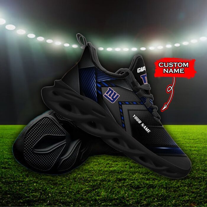 Custom Name New York Giants Personalized Max Soul Shoes Ver 3