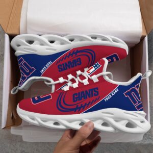 Custom Name New York Giants Personalized Max Soul Shoes for Fan