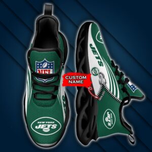 Custom Name New York Jets Personalized Max Soul Shoes 75