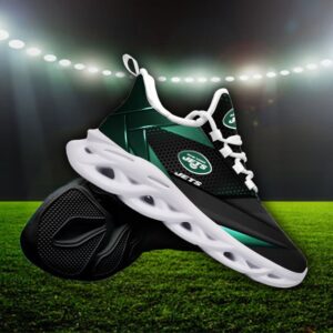 Custom Name New York Jets Personalized Max Soul Shoes 87