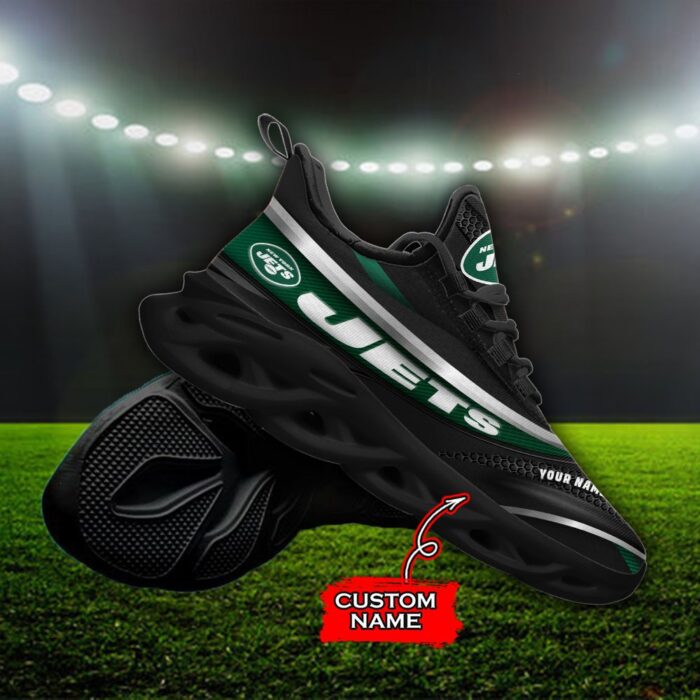 Custom Name New York Jets Personalized Max Soul Shoes 94