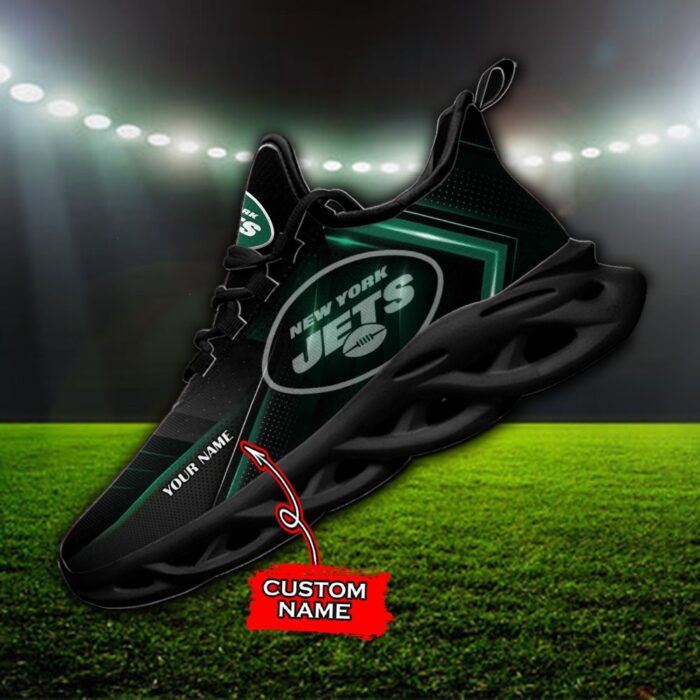 Custom Name New York Jets Personalized Max Soul Shoes Ver 2