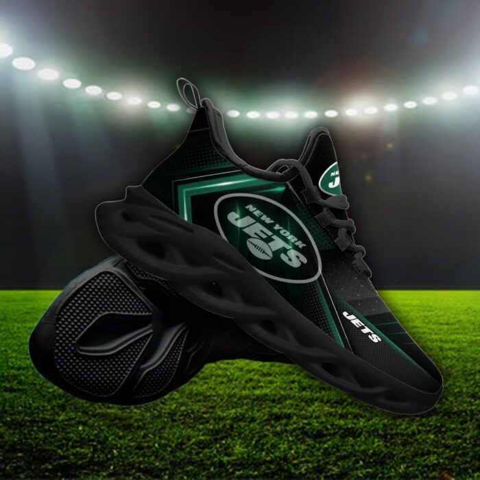 Custom Name New York Jets Personalized Max Soul Shoes Ver 2