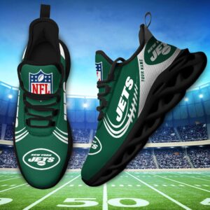 Custom Name New York Jets Personalized Max Soul Shoes for Fan