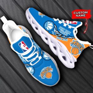 Custom Name New York Knicks Personalized Max Soul Shoes 100 M12