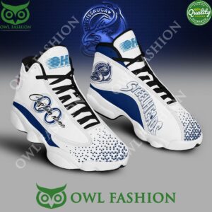 Custom Name Ontario Hockey Mississauga Steelheads Air Jordan 13 Shoes