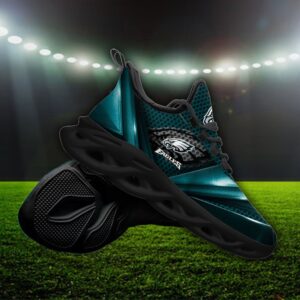 Custom Name Philadelphia Eagles Personalized Max Soul Shoes