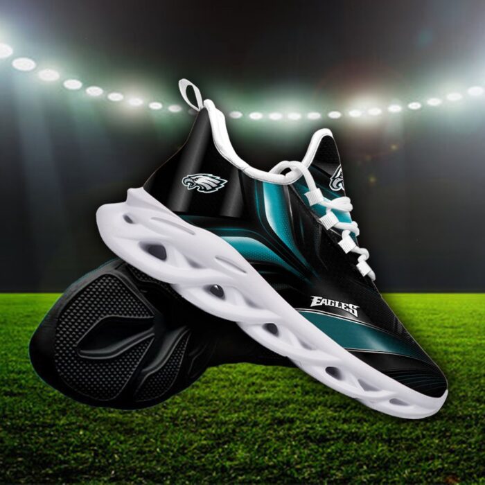 Custom Name Philadelphia Eagles Personalized Max Soul Shoes 84