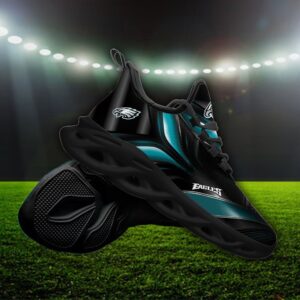 Custom Name Philadelphia Eagles Personalized Max Soul Shoes 84