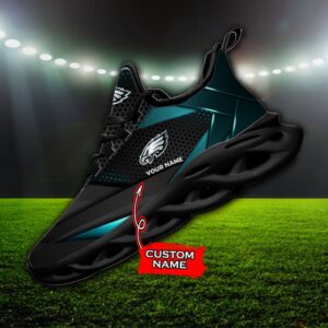 Custom Name Philadelphia Eagles Personalized Max Soul Shoes 87