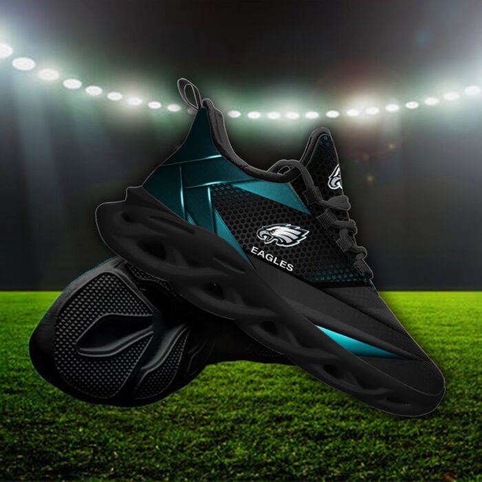 Custom Name Philadelphia Eagles Personalized Max Soul Shoes 87