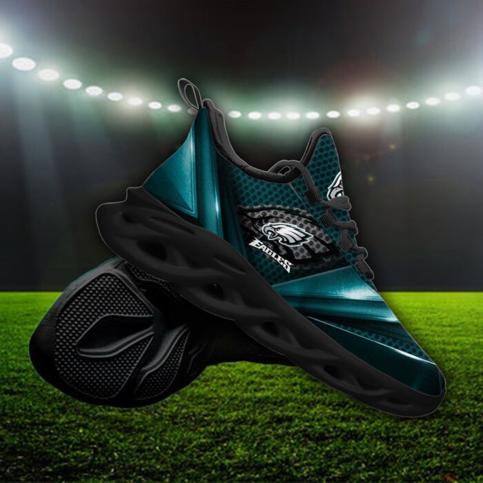 Custom Name Philadelphia Eagles Personalized Max Soul Shoes 89