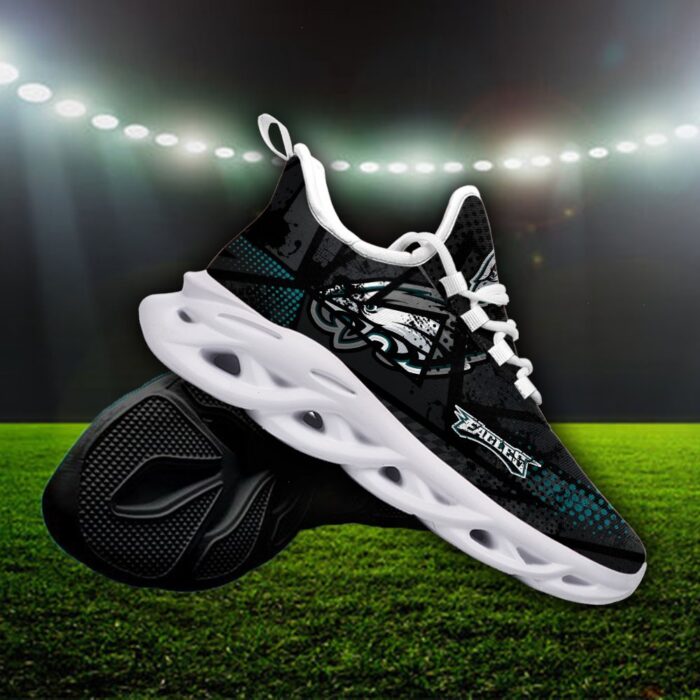 Custom Name Philadelphia Eagles Personalized Max Soul Shoes 92