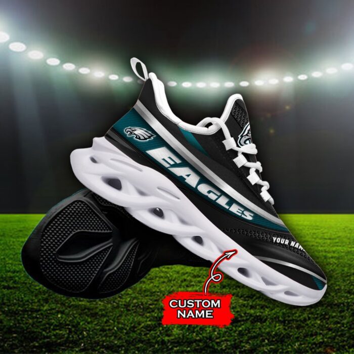 Custom Name Philadelphia Eagles Personalized Max Soul Shoes 94