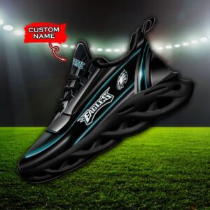 Custom Name Philadelphia Eagles Personalized Max Soul Shoes 95