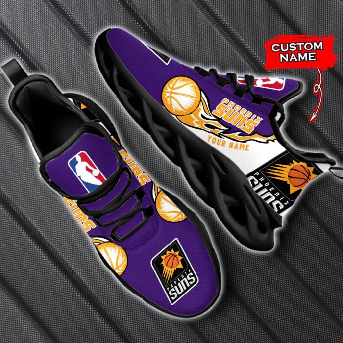 Custom Name Phoenix Suns Personalized Max Soul Shoes 100 M12