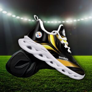 Custom Name Pittsburgh Steelers Personalized Max Soul Shoes 84