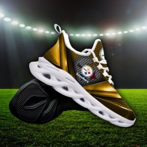 Custom Name Pittsburgh Steelers Personalized Max Soul Shoes 89