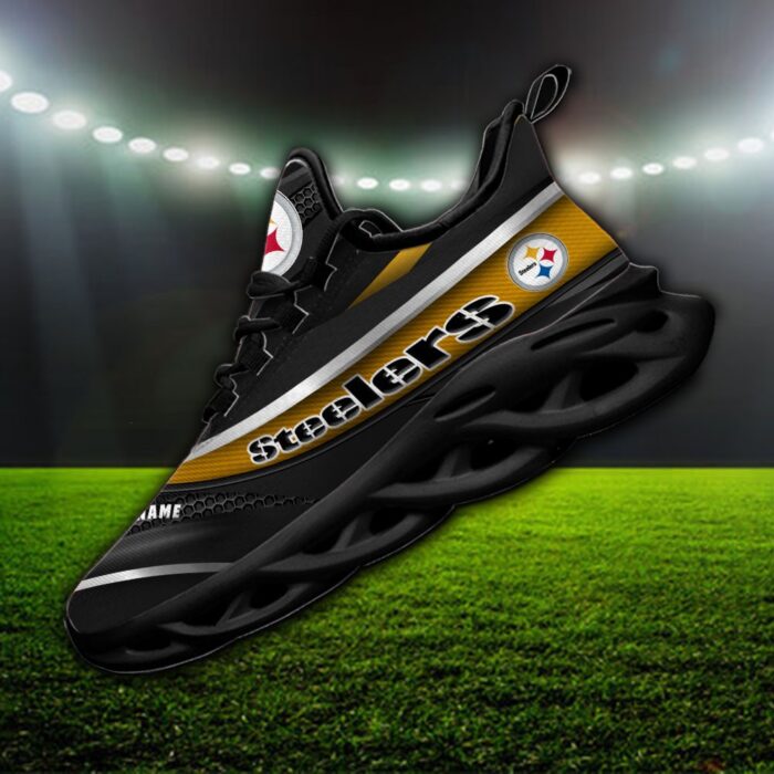 Custom Name Pittsburgh Steelers Personalized Max Soul Shoes 94