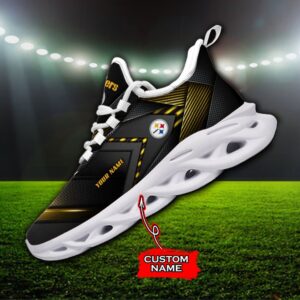 Custom Name Pittsburgh Steelers Personalized Max Soul Shoes Fan Gift