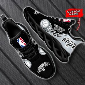 Custom Name San Antonio Spurs Personalized Max Soul Shoes 100 M12