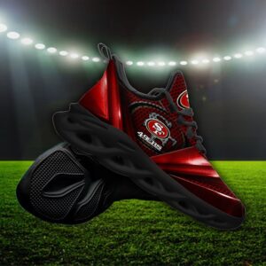 Custom Name San Francisco 49ers Personalized Max Soul Shoes