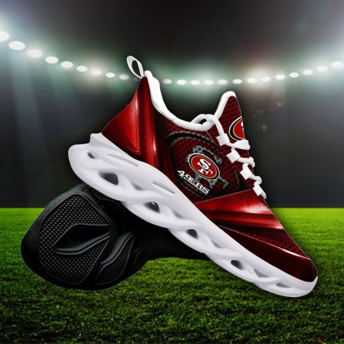 Custom Name San Francisco 49ers Personalized Max Soul Shoes 89