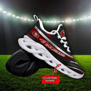 Custom Name San Francisco 49ers Personalized Max Soul Shoes 94