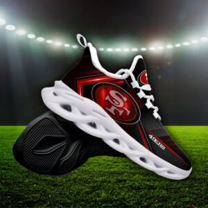 Custom Name San Francisco 49ers Personalized Max Soul Shoes Ver 2