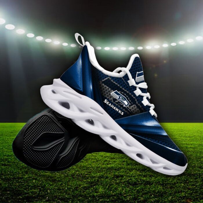 Custom Name Seattle Seahawks Personalized Max Soul Shoes