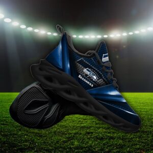 Custom Name Seattle Seahawks Personalized Max Soul Shoes