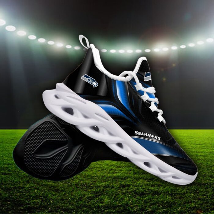 Custom Name Seattle Seahawks Personalized Max Soul Shoes 84