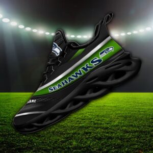 Custom Name Seattle Seahawks Personalized Max Soul Shoes 94