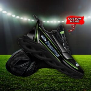 Custom Name Seattle Seahawks Personalized Max Soul Shoes 95