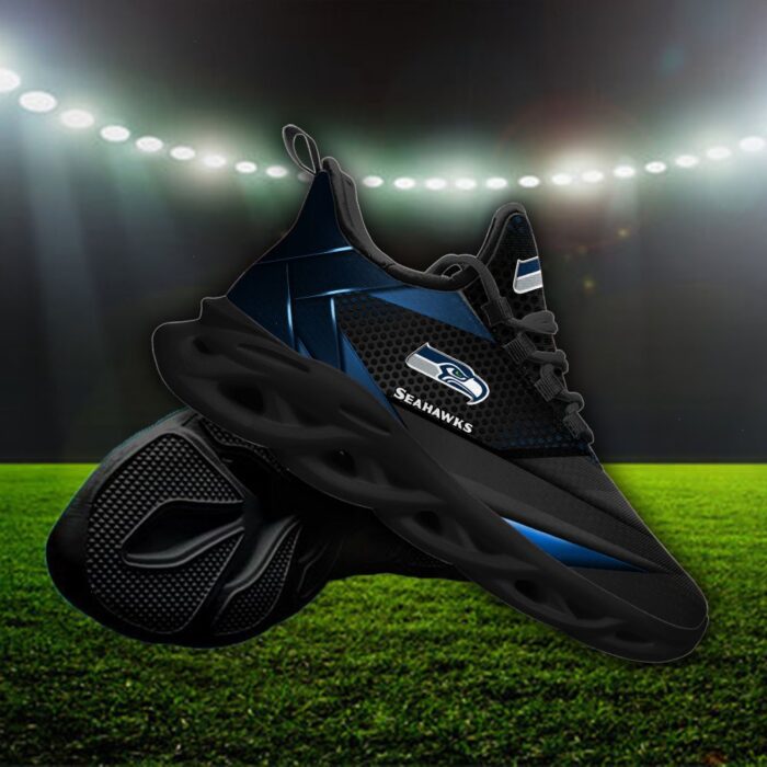 Custom Name Seattle Seahawks Personalized Max Soul Shoes C15 CH1