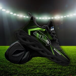 Custom Name Seattle Seahawks Personalized Max Soul Shoes Ver 2